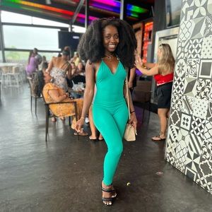 Shane Justin sparkly jumpsuit (xs)